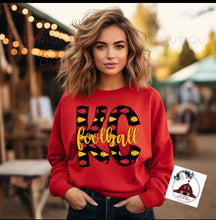 Load image into Gallery viewer, KC - football with yellow and red arrowheads