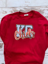 Load image into Gallery viewer, KC Chiefs sequin patch