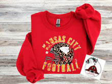 Load image into Gallery viewer, Kansas City Football - leopard helmet