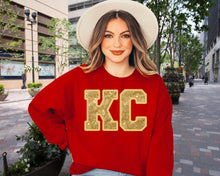 Load image into Gallery viewer, KC Faux Sequins and Faux Embroidery - GOLD