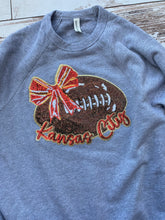 Load image into Gallery viewer, SEQUIN KC Fottball Kansas City