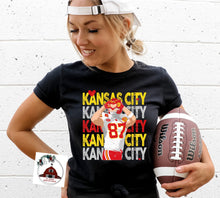 Load image into Gallery viewer, Kansas City repeat with Kelce 87 heart