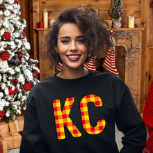 Load image into Gallery viewer, KC  - Red and Yellow Buffalo Plaid