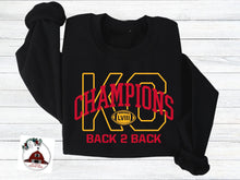 Load image into Gallery viewer, KC CHAMPIONS - BACK 2 BACK