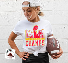 Load image into Gallery viewer, LV111- Super bowl Champs Chiefs Kansas City - red and yellow