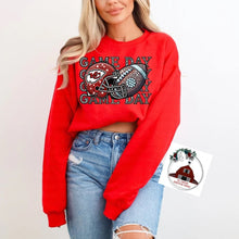 Load image into Gallery viewer, Repeat GAME DAY - faux bling with helmet and football KC