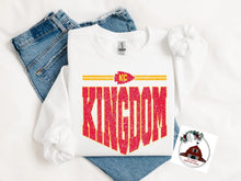 Load image into Gallery viewer, Kansas City Football Chiefs Kingdom - tall letters