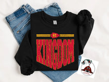 Load image into Gallery viewer, Kansas City Football Chiefs Kingdom - tall letters