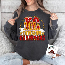 Load image into Gallery viewer, KC 2025 DIVISION CHAMPIONS
