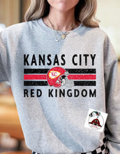 Load image into Gallery viewer, Kansas City Red Kingdom- red and black print