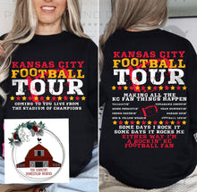 Load image into Gallery viewer, KANSAS CITY TOUR - FRONT AND BACK PRINT