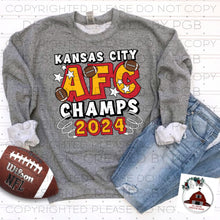 Load image into Gallery viewer, KANSAS CITY AFC CHAMPIONS 2024