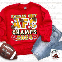 Load image into Gallery viewer, KANSAS CITY AFC CHAMPIONS 2024