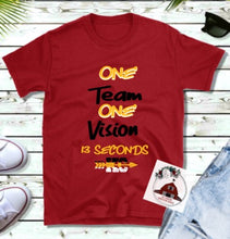 Load image into Gallery viewer, One Team One Vision 13 seconds