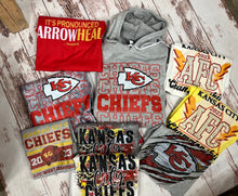 Load image into Gallery viewer, Kansas- AFC Champion - Leopard print with lighting bolt