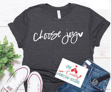 Load image into Gallery viewer, Choose Joy - with heart