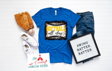 Load image into Gallery viewer, Softball All Day - black