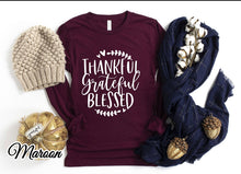 Load image into Gallery viewer, Thankful Grateful Blessed