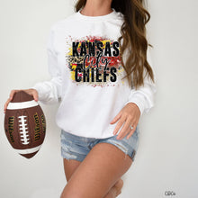 Load image into Gallery viewer, Kansas City Chiefs - leopard splash