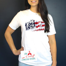 Load image into Gallery viewer, American Flag Cow herd