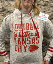 Load image into Gallery viewer, Football better in Kansas City - Red