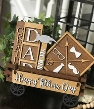 Load image into Gallery viewer, Happy Father’s Day - Dad theme interchangeable/ tier tray