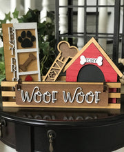 Load image into Gallery viewer, Woof Woof - Dog theme interchangeable/ tier tray