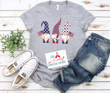 Load image into Gallery viewer, Fourth of July Gnomes - red, white and blue