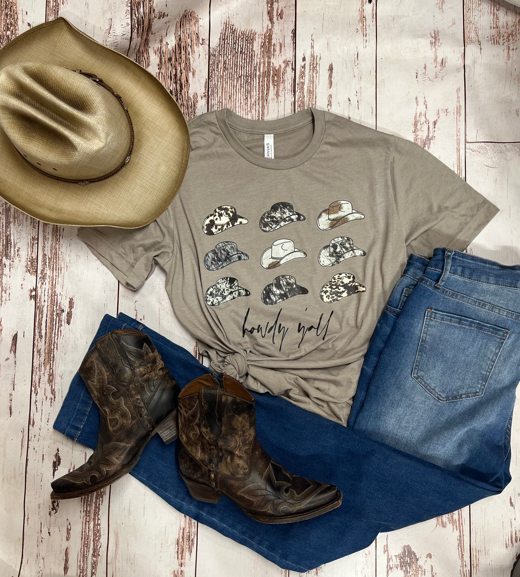 Cowboy hats -Hey y’all