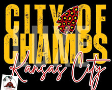 Load image into Gallery viewer, City of Champs - Kansas City - red leopard arrowhead
