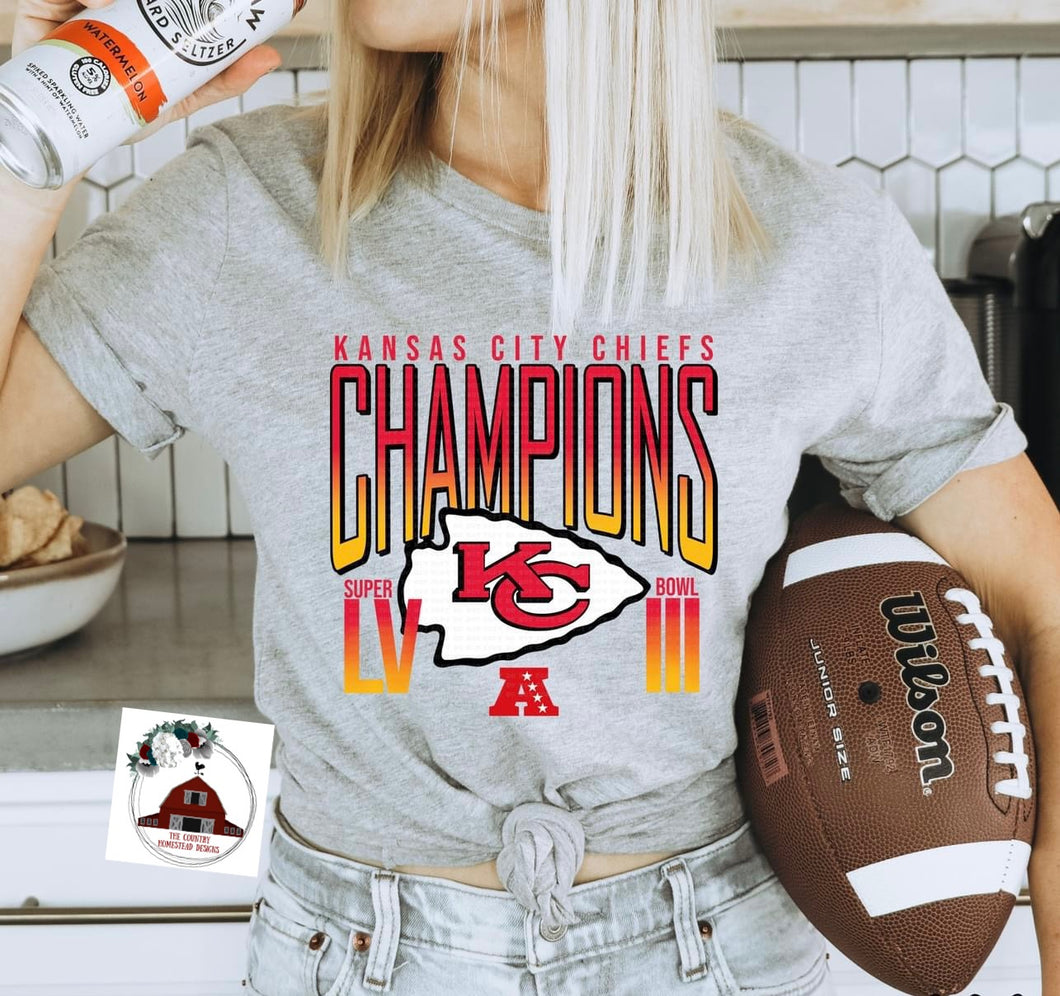 Kansas City Chiefs Champions LV 111