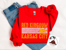 Load image into Gallery viewer, Red Kingdom - Kansas City - white stripes
