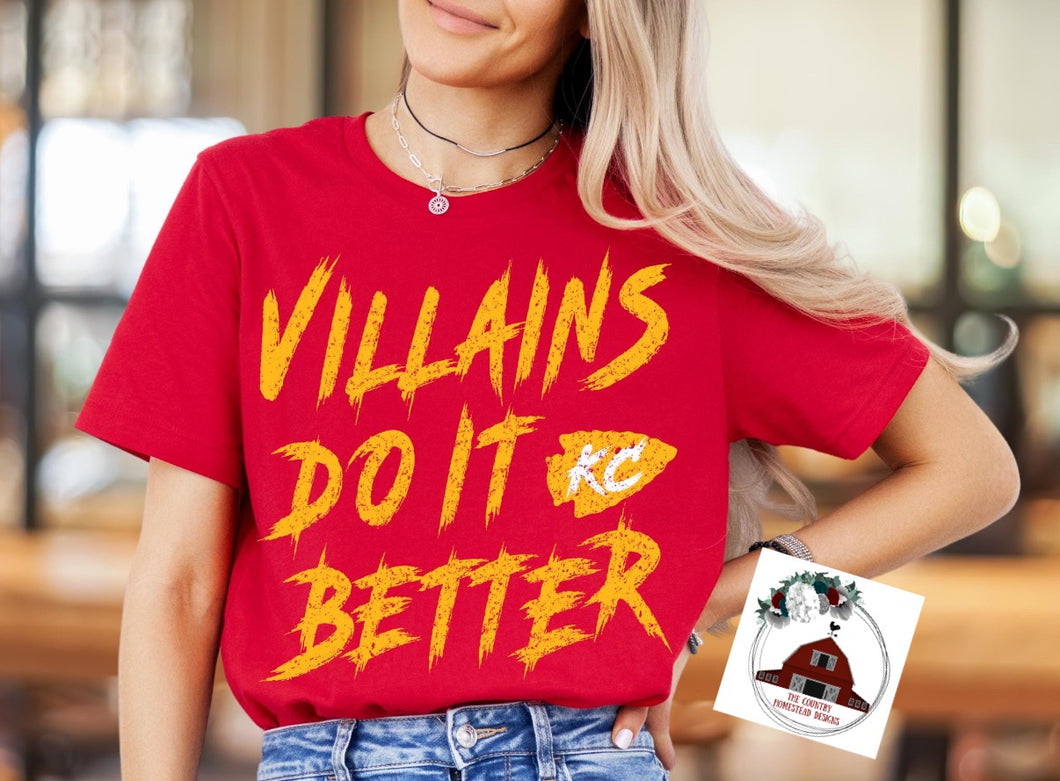 Villians do it better