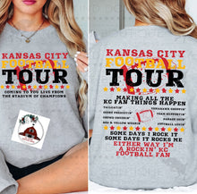 Load image into Gallery viewer, KANSAS CITY TOUR - FRONT AND BACK PRINT
