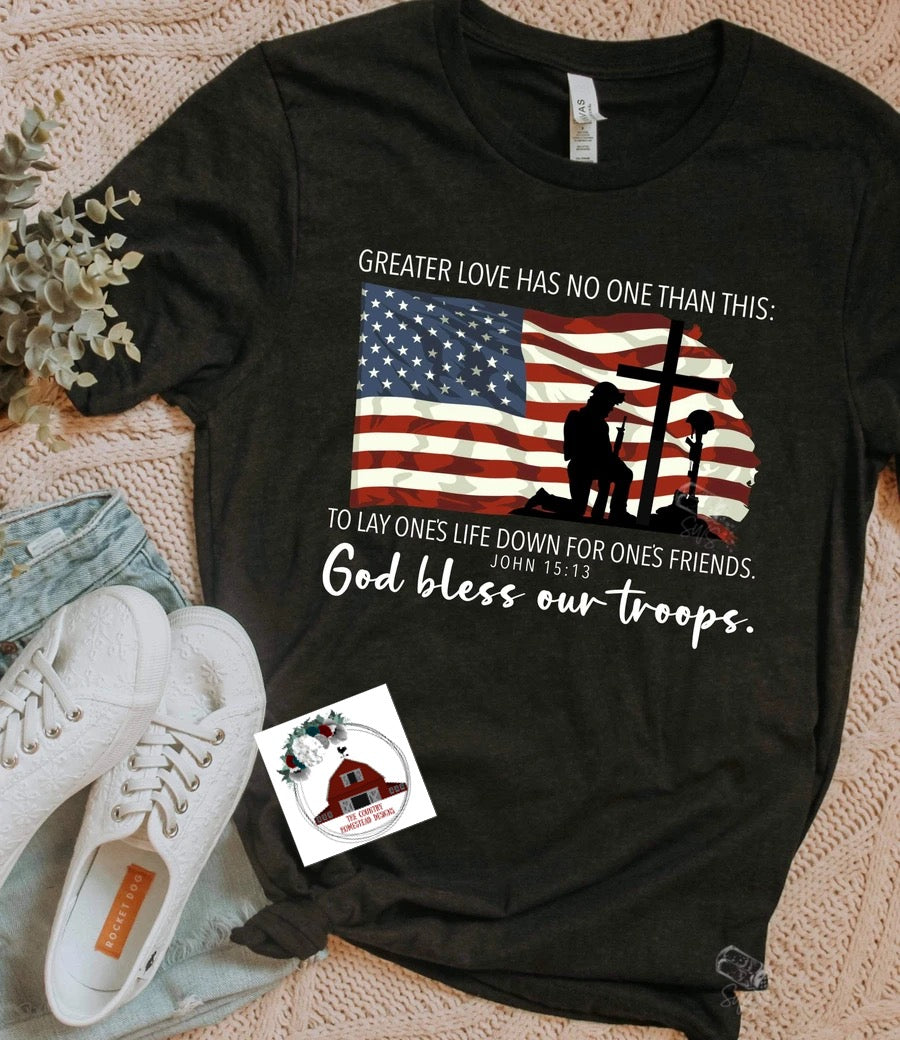 God bless our troops -