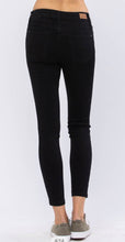 Load image into Gallery viewer, Mid - Rise Non Distressed Skinny Jeans- Black
