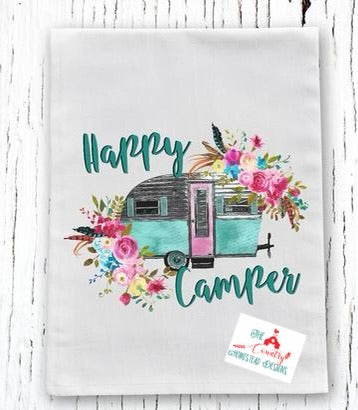 Happy Camper Towel