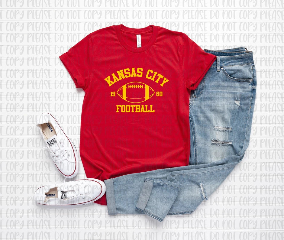 Kansas City Football 1960 - yellow