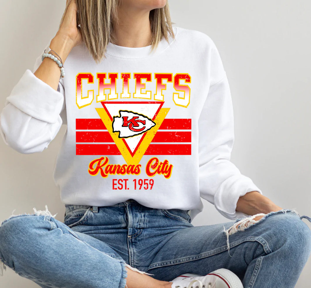 Chiefs - stripes KC Retro
